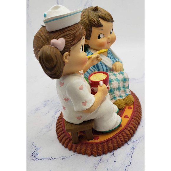 The Campbell Soup Kids - Nurses Feed the Soul Figurine - Picture 4 of 9